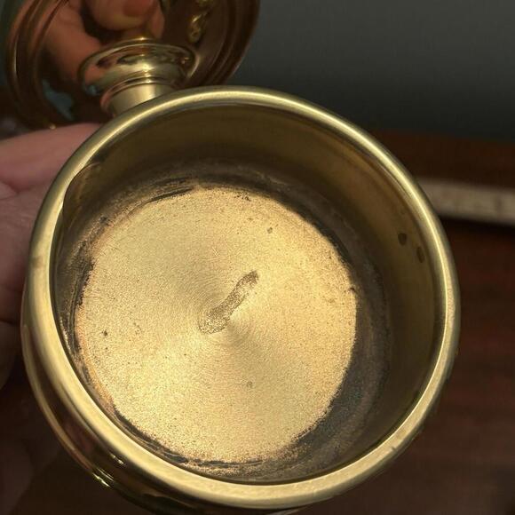 Ralph Lauren Home Brass Wall Mounted Cup Holders Engraved RALPH LAUREN - Picture 4 of 15